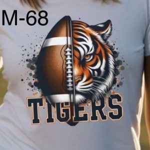 M-May-68 Tigers  Half Football Half Tiger
