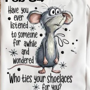 Feb-34 Who Ties Your Shoelaces For You?