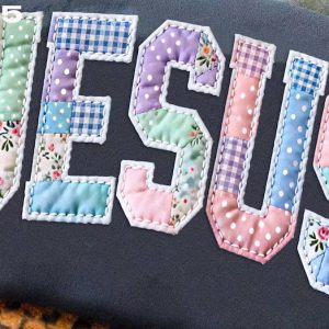 Feb-35 Jesus Quilted Pattern