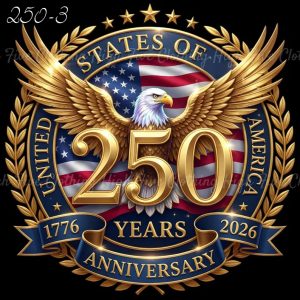 250-3 Great Seal 250th Birthday