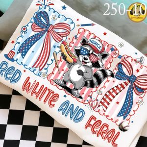 250-10 Red White and Feral