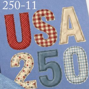 250-11 USA 250 Quilted Pattern