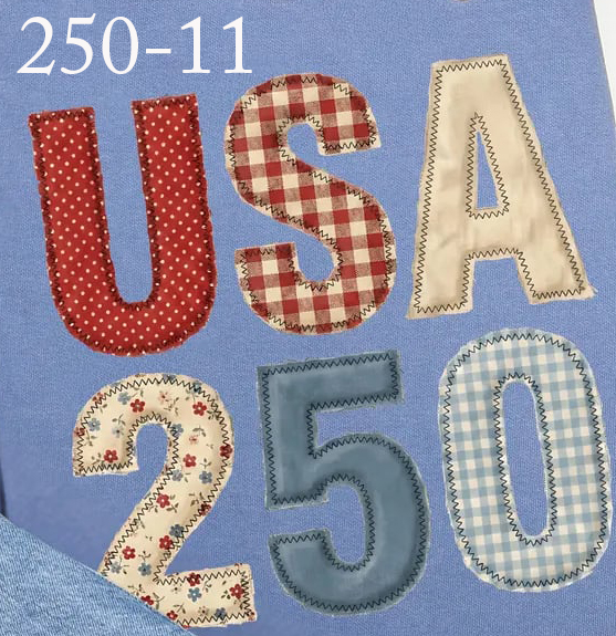 250-11 USA 250 Quilted Pattern