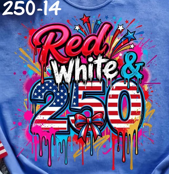250-14 Red White & 250